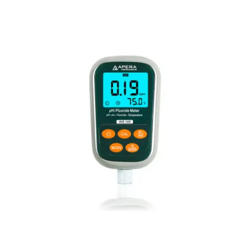 [WS100] WS100 Fluoride/pH Portable Meter Kit with 3-in-1 Fluoride Probe